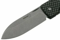 Böker Plus Lancer 42 Carbon Fibre 01BO467 Pocket Knife, Serge Panchenko Design -KNIVESANDTOOLS Sales BO01BO467 03 boker