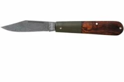 Böker Barlow Integral Desert Ironwood Leopard Damascus 100501DAM Pocket Knife
