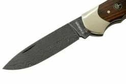 Böker Optima Limited Edition 110067DAM Desert Ironwood Coilbelt Damast, Pocket Knife -KNIVESANDTOOLS Sales BO110067DAM 03 boker