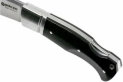 Böker Boxer 111028 Micarta Gentleman's Knife, Raphael Durand Design -KNIVESANDTOOLS Sales BO111028 07 boker