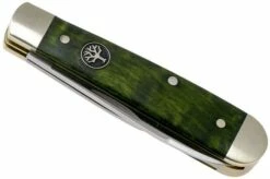 Böker Swell-End Jack Curly Birch Green 112916 Pocket Knife -KNIVESANDTOOLS Sales BO112916 04 boker