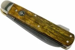 Böker Mono Damascus, Curly Birch Brown 117030DAM Hunting Knife -KNIVESANDTOOLS Sales BO117030DAM 04 boker