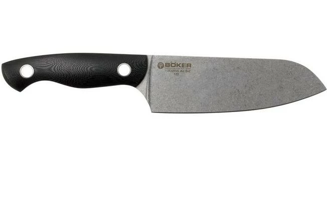 Böker 130266, Saga Santoku, Stonewash Finish 4 Böker 130266, Saga Santoku, Stonewash Finish - Image 2