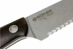 Böker 130381, Saga Bread Knife, Grenadill -KNIVESANDTOOLS Sales BO130381 05 boker saga stonewash grandil bo130381 05