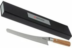 Böker Damast Olive 23.5 Cm Bread Knife, 130433DAM -KNIVESANDTOOLS Sales BO130433DAM 06 boker damast olive bo130433dam 06