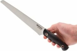 Böker 131281 Saga Bread Knife 23 Cm, Blue Satin Finish -KNIVESANDTOOLS Sales BO131281 08 boker saga satin bo131281 08