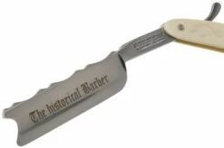 Böker Manufaktur The Historical Barber, White Elforyn 140224 Straight Razor -KNIVESANDTOOLS Sales BO140224 03 boker