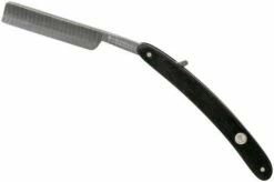 Böker Manufaktur Ebony Damascus Limited Edition Straight Razor 140409DAM