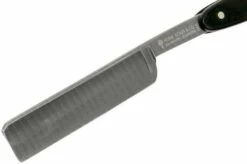 Böker Manufaktur Ebony Damascus Limited Edition Straight Razor 140409DAM -KNIVESANDTOOLS Sales BO140409DAM 03 boker bo140409dam 03