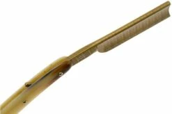 Böker Manufaktur Damascus Horn Straight Razor 140524DAM 13 Böker Manufaktur Damascus Horn Straight Razor 140524DAM -KNIVESANDTOOLS Sales BO140524DAM 05 boker