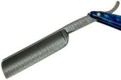 Böker Manufaktur Damascus Paua 140525DAM Straight Razor -KNIVESANDTOOLS Sales BO140525DAM 03 boker