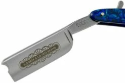 Böker Manufaktur Blue Shell 140557 Straight Razor -KNIVESANDTOOLS Sales BO140557 03 boker