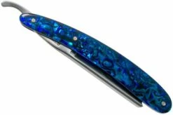 Böker Manufaktur Blue Shell 140557 Straight Razor -KNIVESANDTOOLS Sales BO140557 05 boker