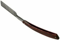 Böker Manufaktur Damascus Curly Birch 140610DAM Straight Razor -KNIVESANDTOOLS Sales BO140610DAM 04 boker