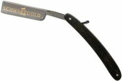 Böker Manufaktur Schwarzgold Straight Razor 140612