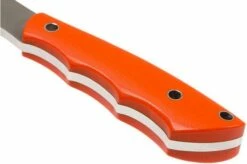 Bark River Mini Canadian A2, Blaze Orange G10, Hollow Pins, Black Sheath -KNIVESANDTOOLS Sales BRK03 133O10 HP 04 bark river brk03 133o10 hp 04