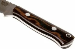 Bark River Bravo Necker II CPM 154CM, Burgundy Snakeskin Micarta -KNIVESANDTOOLS Sales BRK07 002SBC 04 bark river brk07 002sbc 13