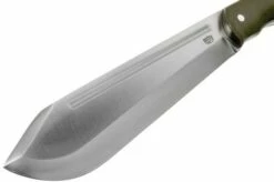 Bark River JX5 Vengeful 1 CPM 3V Green Canvas Micarta Machete -KNIVESANDTOOLS Sales BRK10 123GCM 03 bark river knives