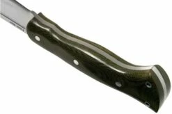 Bark River JX5 Vengeful 1 CPM 3V Green Canvas Micarta Machete -KNIVESANDTOOLS Sales BRK10 123GCM 04 bark river knives