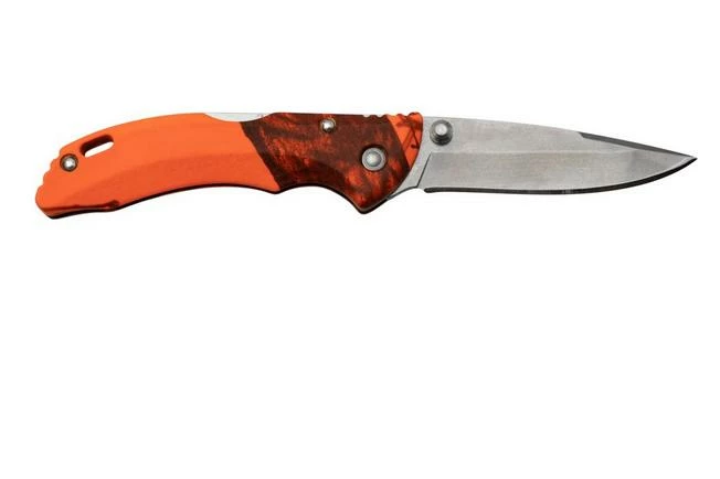 Buck Bantam BBW, Mossy Oak, Blaze Orange Camo 0284CMS9 Pocket Knife 4 Buck Bantam BBW, Mossy Oak, Blaze Orange Camo 0284CMS9 Pocket Knife - Image 2