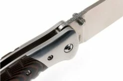 Buck Selkirk Micarta Pocket Knife, 0835BRS-B -KNIVESANDTOOLS Sales BUCK0835BRS B 06 buck buck0835brs b 06