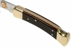 Buck 110 The Magnolia Folding Hunter 110EBS1, Limited Edition Pocket Knife -KNIVESANDTOOLS Sales BUCK110EBS1 07 buck knives