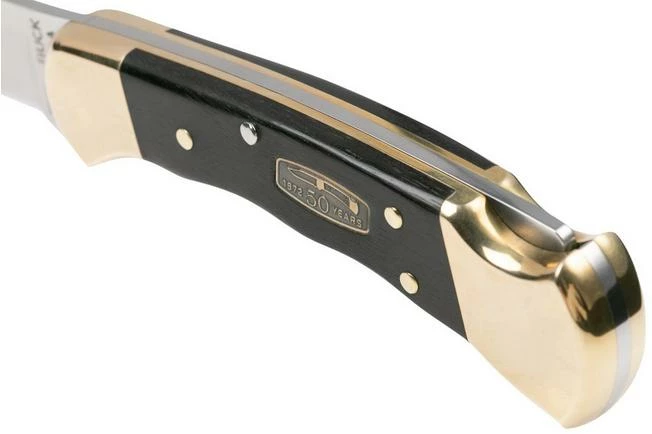 Buck 112 Ranger With Finger Grooves 112BRS3FG 50th Anniversary Limited Edition Pocket Knife 9 Buck 112 Ranger With Finger Grooves 112BRS3FG 50th Anniversary Limited Edition Pocket Knife - Image 7