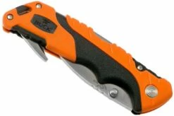 Buck Folding Pursuit Pro Guthook Large 660ORG Orange Hunting Knife -KNIVESANDTOOLS Sales BUCK660ORG 04 buck