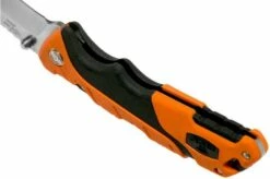 Buck Folding Pursuit Pro Guthook Large 660ORG Orange Hunting Knife -KNIVESANDTOOLS Sales BUCK660ORG 05 buck