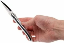 Claude Dozorme Laguiole Oyster Set, Polished Aluminium -KNIVESANDTOOLS Sales CD2 60 062 87 08 claude dozorme cd2 60 062 87 08