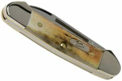 Case Baby Butterbean Genuine Stag 05537, 52132W SS Pocket Knife -KNIVESANDTOOLS Sales CE05537 04 case