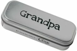 Case Stockman Chestnut Bone Smooth, Embellished Medium Trapper In Gift Tin, 10431, 6318 SS Pocket Knife -KNIVESANDTOOLS Sales CE10431 05 case