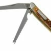 Case Fishing Knife Amber Jigged Bone, 10726, 620094F SS Pocket Knife -KNIVESANDTOOLS Sales CE10726 01 case