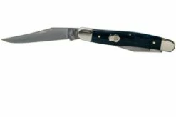 Case Muskrat Mediterranean Blue Smooth Bone, 11197, MUSKRAT SS Pocket Knife -KNIVESANDTOOLS Sales CE11197 03 case