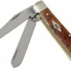 Case Mini Trapper Autumn Maple Burl Wood, 11545, 7207 SS Pocket Knife -KNIVESANDTOOLS Sales CE11545 01 case
