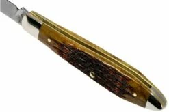 Case Tear Drop Bose Limited XX Edition Honeycomb Bone Russell Jigged, 11978, TB61028 SS Pocket Knife -KNIVESANDTOOLS Sales CE11978 04 case