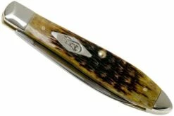 Case Tear Drop Bose Limited XX Edition Honeycomb Bone Russell Jigged, 11978, TB61028 SS Pocket Knife -KNIVESANDTOOLS Sales CE11978 06 case