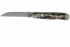 Case Copperhead Abalone, 12023, 8249W SS Pocket Knife, Gift Box -KNIVESANDTOOLS Sales CE12023 03 case
