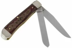 Case Trapper Rustic Red Richlite, 13620, 10254 SS Pocket Knife 7 Case Trapper Rustic Red Richlite, 13620, 10254 SS Pocket Knife -KNIVESANDTOOLS Sales CE13620 02 case