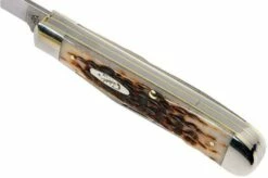 Case Trapper Amber Jigged Bone, 00163, 6254 CV Pocket Knife -KNIVESANDTOOLS Sales CE163 08 case ce163 08