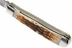 Case Trapper Amber Jigged Bone, 00164, 6254 SS Pocket Knife -KNIVESANDTOOLS Sales CE164 07 case ce164 07