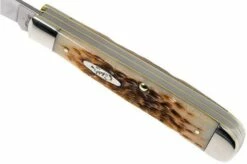 Case Trapper Amber Jigged Bone, 00164, 6254 SS Pocket Knife -KNIVESANDTOOLS Sales CE164 08 case ce164 08