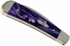 Case Knives Sway Back Wicked Purple Smooth Kirinite, 17334, TB101117 SS Pocket Knife -KNIVESANDTOOLS Sales CE17334 04 case