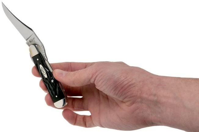 Case Russlock Rough Black Synthetic, 18224, 61953L SS Pocket Knife 9 Case Russlock Rough Black Synthetic, 18224, 61953L SS Pocket Knife - Image 7