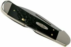 Case Copperlock Rough Black Synthetic, 18233, 61549WL SS Pocket Knife -KNIVESANDTOOLS Sales CE18233 04 case