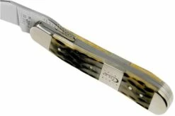 Case Russlock, Tang Stamp Series, Peach Seed Jig, Olive Green Bone 21517, 61953L SS Pocket Knife 13 Case Russlock, Tang Stamp Series, Peach Seed Jig, Olive Green Bone 21517, 61953L SS Pocket Knife -KNIVESANDTOOLS Sales CE21517 06 case