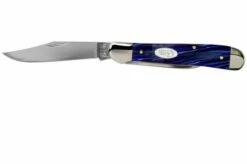 Case Copperhead Blue Pearl Kirinite, 23441, 10249 SS Pocket Knife -KNIVESANDTOOLS Sales CE23441 03 case