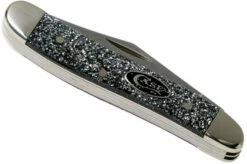 Case Peanut SparXX Silver Stardust Kirinite Smooth, 23521, 10220 SS Pocket Knife -KNIVESANDTOOLS Sales CE23521 04 case