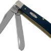 Case Mini Trapper Navy Blue Synthetic, 23613, 4207 SS Pocket Knife -KNIVESANDTOOLS Sales CE23613 01 case