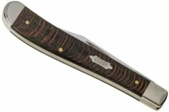 Case Slimline Trapper Black Sycamore Wood, 25575, 71048 SS Pocket Knife -KNIVESANDTOOLS Sales CE25575 04 case